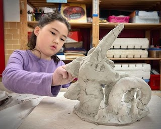 Mythical Clay Dragons and Beasts (Ages 6-12)
