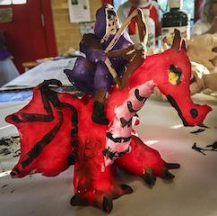 Mythical Clay Dragons and Beasts (Ages 6-12)