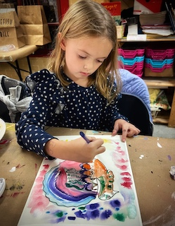 Working with Watercolor (Ages 6-12)