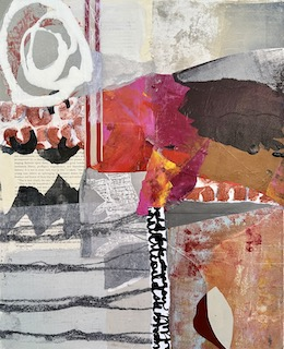 Mixing it up: Explorations with Acrylic and Collage