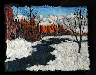 Layered Paper Art: Winter Scene Workshop