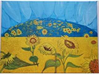 Sunflowers for Ukraine Painting Workshop