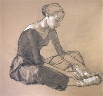 #153:  Figure Drawing - Half Figure with Helen Oh